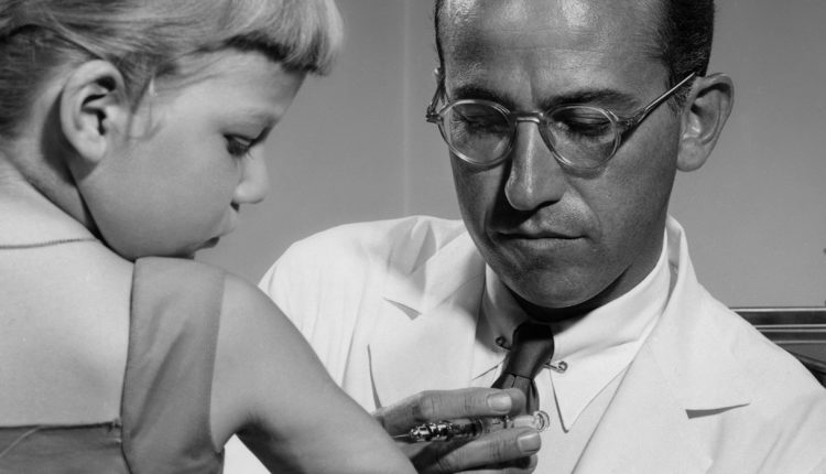 Jonas Salk by Yousuf Karsh
